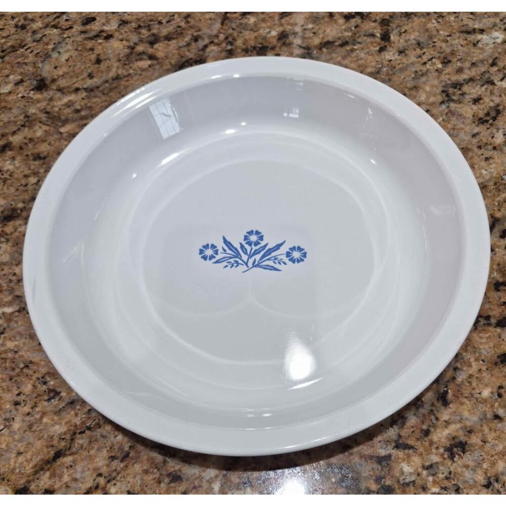 Corning Ware Blue Cornflower Pie Plate 9"